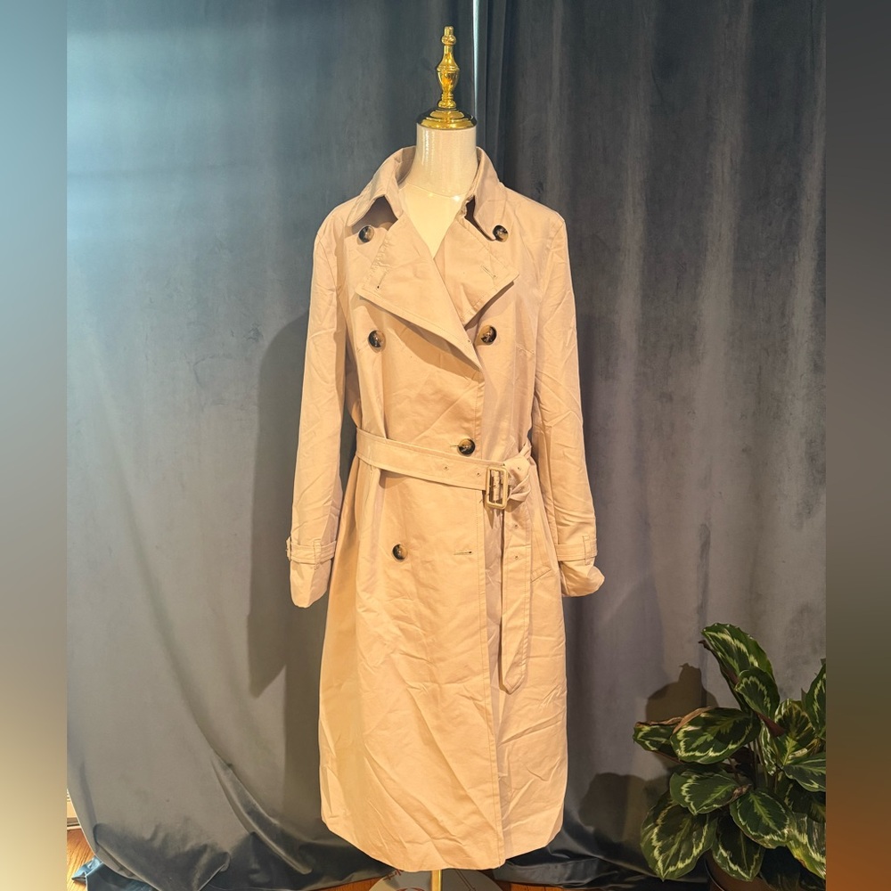 Mango Double Breast Trench